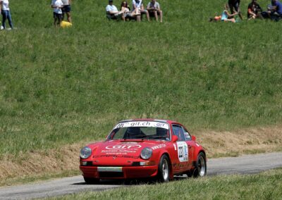 Rallye de la Drôme 2016, Porsche 911 Carrera RS n° 221, Frank Servais et Konstantine Buxtorf