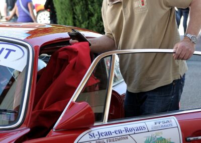 Rallye de la Drôme 2016, Porsche 911 Carrera RS n° 221, Frank Servais et Konstantine Buxtorf