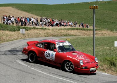 Rallye de la Drôme 2016, Porsche 911 Carrera RS n° 221, Frank Servais et Konstantine Buxtorf