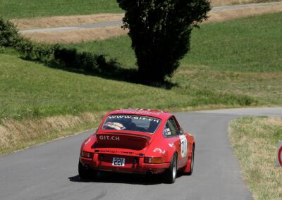 Rallye de la Drôme 2016, Porsche 911 Carrera RS n° 221, Frank Servais et Konstantine Buxtorf