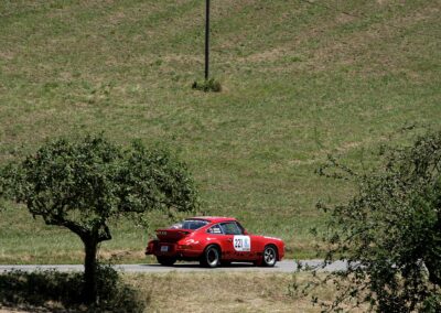 Rallye de la Drôme 2016, Porsche 911 Carrera RS n° 221, Frank Servais et Konstantine Buxtorf