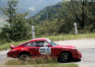 Rallye de la Drôme 2016, Porsche 911 Carrera RS n° 221, Frank Servais et Konstantine Buxtorf