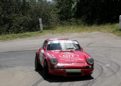 Rallye de la Drôme 2016, Porsche 911 Carrera RS n° 221, Frank Servais et Konstantine Buxtorf