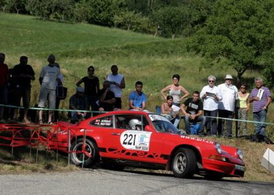 Rallye de la Drôme 2016, Porsche 911 Carrera RS n° 221, Frank Servais et Konstantine Buxtorf