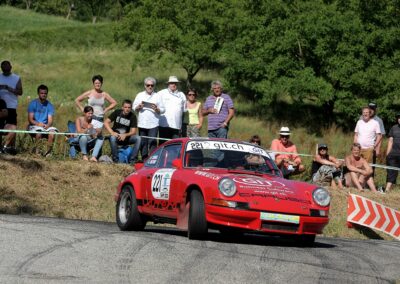 Rallye de la Drôme 2016, Porsche 911 Carrera RS n° 221, Frank Servais et Konstantine Buxtorf