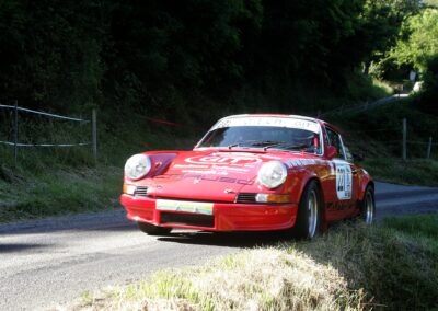 Rallye de la Drôme 2016, Porsche 911 Carrera RS n° 221, Frank Servais et Konstantine Buxtorf