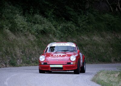 Rallye de la Drôme 2016, Porsche 911 Carrera RS n° 221, Frank Servais et Konstantine Buxtorf