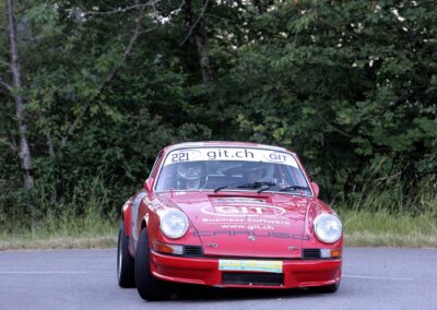 Rallye de la Drôme 2016, Porsche 911 Carrera RS n° 221, Frank Servais et Konstantine Buxtorf