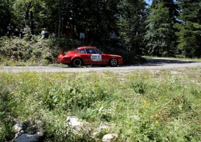 Rallye de la Drôme 2016, Porsche 911 Carrera RS n° 221, Frank Servais et Konstantine Buxtorf