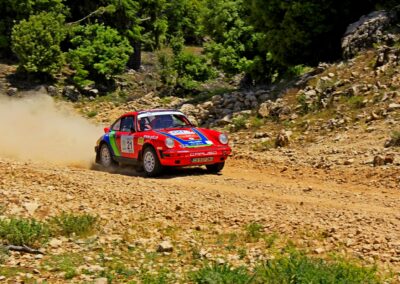 Maroc Historic Rally 2018, Porsche 911 SC n° 21, Frank Servais et Konstantine Buxtorf
