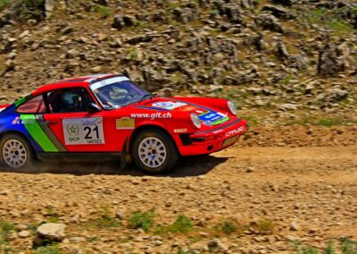 Maroc Historic Rally 2018, Porsche 911 SC n° 21, Frank Servais et Konstantine Buxtorf