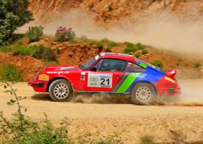 Maroc Historic Rally 2018, Porsche 911 SC n° 21, Frank Servais et Konstantine Buxtorf