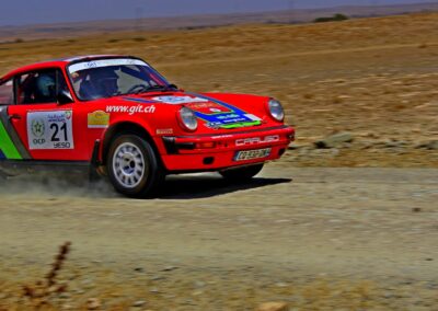 Maroc Historic Rally 2018, Porsche 911 SC n° 21, Frank Servais et Konstantine Buxtorf
