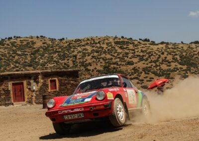 Maroc Historic Rally 2018, Porsche 911 SC n° 21, Frank Servais et Konstantine Buxtorf