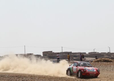Maroc Historic Rally 2018, Porsche 911 SC n° 21, Frank Servais et Konstantine Buxtorf