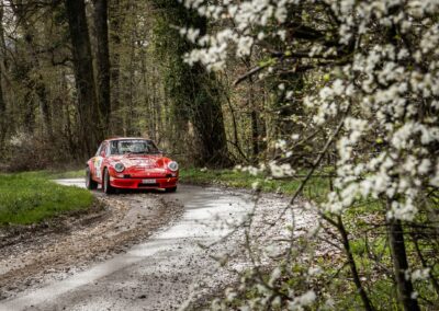 Critérium Jurassien 2023, Porsche 911 Carrera RS n° 8, Frank Servais et Steve Niederhauser