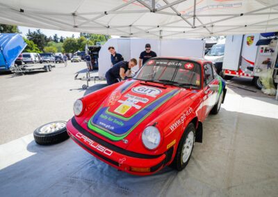 Porsche 911 SC Gazelle n° 14, Frank Servais / Steve Niederhauser, Maroc Historic Rally 2023