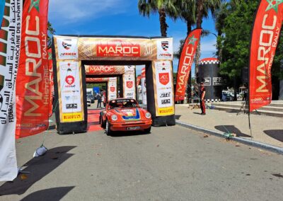 Porsche 911 SC Gazelle n° 14, Frank Servais / Steve Niederhauser, Maroc Historic Rally 2023