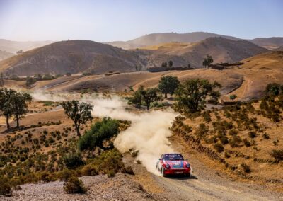 Porsche 911 SC Gazelle n° 14, Frank Servais / Steve Niederhauser, Maroc Historic Rally 2023