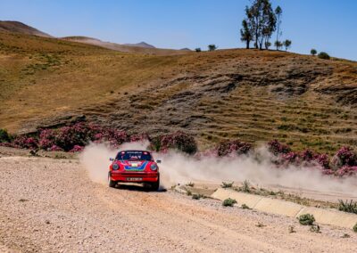 Porsche 911 SC Gazelle n° 14, Frank Servais / Steve Niederhauser, Maroc Historic Rally 2023