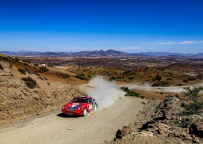 Porsche 911 SC Gazelle n° 14, Frank Servais / Steve Niederhauser, Maroc Historic Rally 2023
