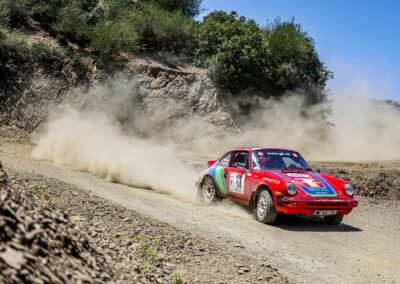 Porsche 911 SC Gazelle n° 14, Frank Servais / Steve Niederhauser, Maroc Historic Rally 2023