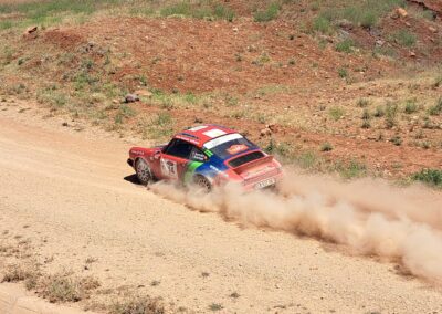 Porsche 911 SC Gazelle n° 14, Frank Servais / Steve Niederhauser, Maroc Historic Rally 2023