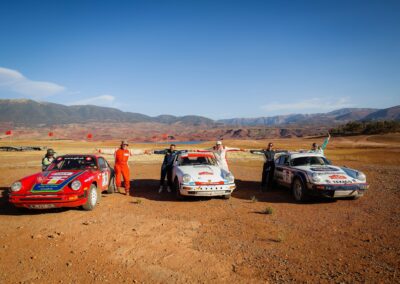 Porsche 911 SC Gazelle n° 14, Frank Servais / Steve Niederhauser, Maroc Historic Rally 2023