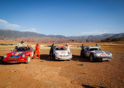 Porsche 911 SC Gazelle n° 14, Frank Servais / Steve Niederhauser, Maroc Historic Rally 2023