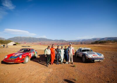 Porsche 911 SC Gazelle n° 14, Frank Servais / Steve Niederhauser, Maroc Historic Rally 2023