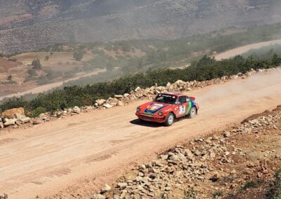 Porsche 911 SC Gazelle n° 14, Frank Servais / Steve Niederhauser, Maroc Historic Rally 2023