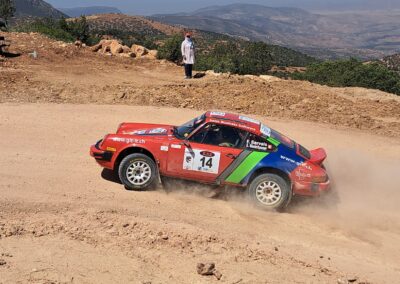 Porsche 911 SC Gazelle n° 14, Frank Servais / Steve Niederhauser, Maroc Historic Rally 2023