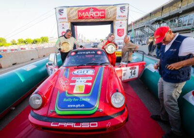 Porsche 911 SC Gazelle n° 14, Frank Servais / Steve Niederhauser, Maroc Historic Rally 2023