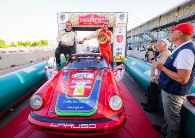Porsche 911 SC Gazelle n° 14, Frank Servais / Steve Niederhauser, Maroc Historic Rally 2023