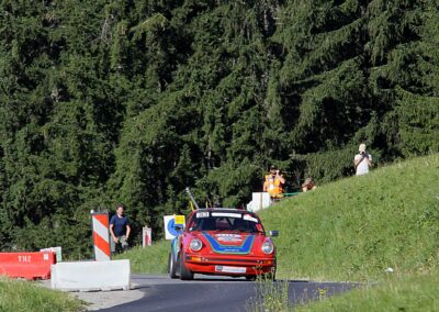 Porsche 911 SC Gazelle n° 313, Frank Servais / Konstantine Buxtorf, Rallye VHC Mont-Blanc 2023