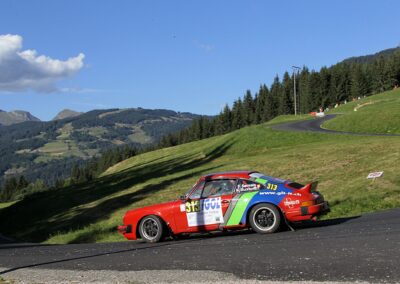 Porsche 911 SC Gazelle n° 313, Frank Servais / Konstantine Buxtorf, Rallye VHC Mont-Blanc 2023