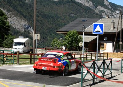Porsche 911 SC Gazelle n° 313, Frank Servais / Konstantine Buxtorf, Rallye VHC Mont-Blanc 2023