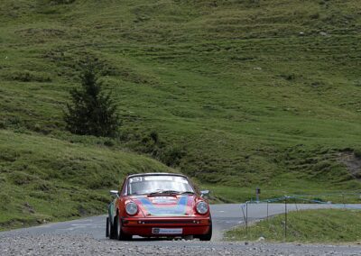 Porsche 911 SC Gazelle n° 313, Frank Servais / Konstantine Buxtorf, Rallye VHC Mont-Blanc 2023