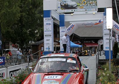 Porsche 911 SC Gazelle n° 313, Frank Servais / Konstantine Buxtorf, Rallye VHC Mont-Blanc 2023