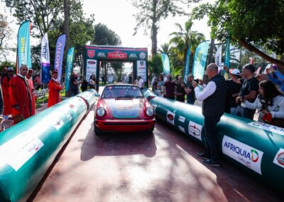 Maroc Historic Rally 2024, Porsche 911 de Frank Servais