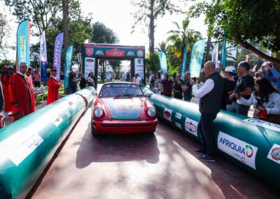 Maroc Historic Rally 2024, Porsche 911 de Frank Servais
