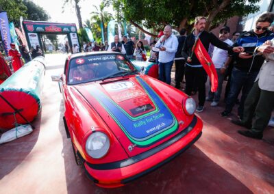 Maroc Historic Rally 2024, Porsche 911 de Frank Servais