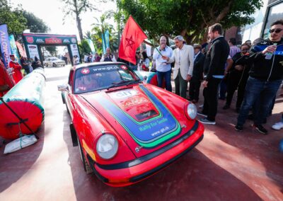 Maroc Historic Rally 2024, Porsche 911 de Frank Servais