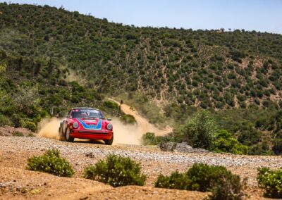 Maroc Historic Rally 2024, Porsche 911 de Frank Servais