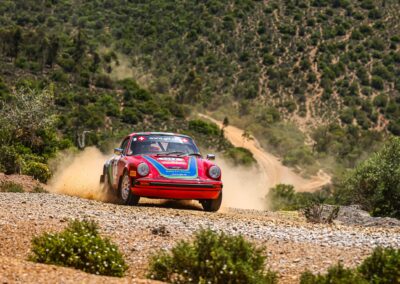 Maroc Historic Rally 2024, Porsche 911 de Frank Servais