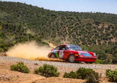 Maroc Historic Rally 2024, Porsche 911 de Frank Servais