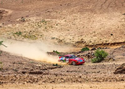 Maroc Historic Rally 2024, Porsche 911 de Frank Servais