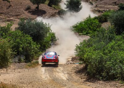 Maroc Historic Rally 2024, Porsche 911 de Frank Servais