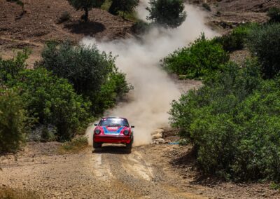 Maroc Historic Rally 2024, Porsche 911 de Frank Servais