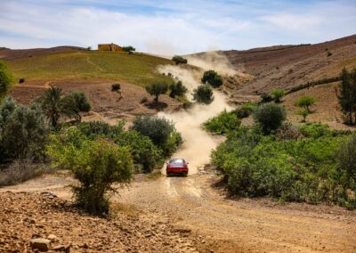 Maroc Historic Rally 2024, Porsche 911 de Frank Servais